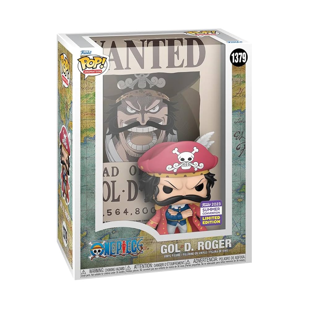 Funko Pop ワンピース ゴールドロジャー ウォンテッドポスター　コミコン Funko SDCC 2023 (Shared): ONE Piece POP Poster GOL D. Roger